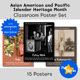 Asian American Pacific Islander Heritage Month Posters, Real Photos Boho Modern
