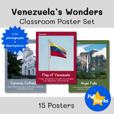 Venezuela Real Photo Boho Posters Decor South America Spanish Cultural Geography