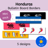 Honduras Bulletin Board Borders Mini Set of 5 Boho Decor Central America Spanish