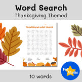 DOLLAR DEAL Thanksgiving Holiday Word Search Activity, Early Finishers Busy Work