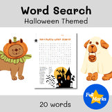 DOLLAR DEAL Halloween Holiday Word Search Activity, Early Finishers Busy Work