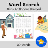 DOLLAR DEAL Back to School Word Search Activity, Early Finishers Busy Work