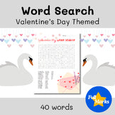 DOLLAR DEAL Valentine's Day Themed Word Search Activity, Early Finishers Puzzle