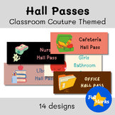 Classroom Couture Themed Hall Passes, Printable Back to School Management Decor