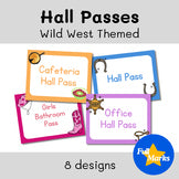 Wild West Theme Mini Hall Bathroom Passes, Class Management Decor, Boho Modern