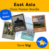 East Asia Poster Bundle | Printable Boho Modern Decor History Geography Culture