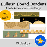 Arab American Heritage Month Bulletin Board Borders Boho Modern Classroom Decor