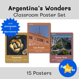 Argentina Real Photo Posters South America Boho Cultural Decor Spanish Geography