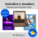 Colombia Real Photo Posters Boho Cultural Decor South America Spanish Geography
