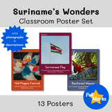 Suriname Real Photo Posters Boho Social Studies South America Geography Spanish