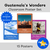 Guatemala Real Photo Poster Boho Decor Central America Spanish Culture Geography