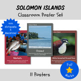 Solomon Islands Posters Class Decor Geography Culture Oceania Pacific Real Photo