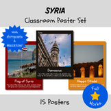 Syria Posters Boho Cultural Real Photos Class Decor Middle East Geography Arabic